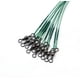 thumbnail image 2 of Líderes de alambre de pesca de 30pcs Líderes de alambre de pesca de acero inoxidable de alta resistencia con pivotes y snaps verde, 2 of 3