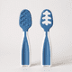 thumbnail image 1 of Set de 2 Pre-Cucharas de Aprendizaje para Bebé +4 Meses | SensiBlue - Azul Claro, 1 of 2