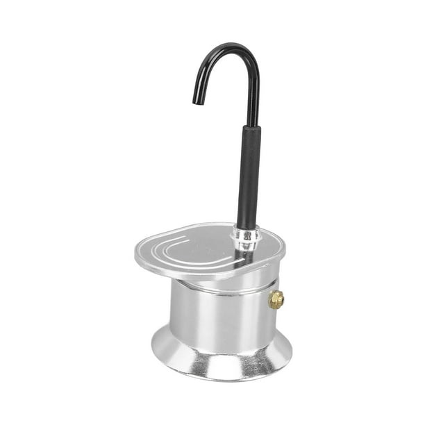 Mini Cafetera de Un Solo Tubo, Mini Cafetera con Boquilla para Estufa, Cafetera, Cafetera Exprés Reutilizable para Estufa, para Acampar en Casa