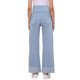 thumbnail image 3 of INSPIRE CHIC Pantalones de Maternidad para Mujeres Jeans de Mezclilla Pierna Recta con Puños Alta Elasticidad Sobre el Vientre Pantalones de Trabajo Casual S Azul Claro, 3 of 6