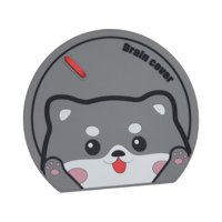 Magideal - Cubierta De Drenaje De Suelo, Tapón De Drenaje De Ducha, Tapón De Bañera Duradero, Coladores, Cubierta Protectora Para Fregadero, Bañera, Dormitorio, Gato Gris