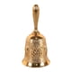 thumbnail image 1 of Campana De Mano Versátil De 2,2 Pulgadas De Diámetro Para Hacer Sonar La Campana De Rosa Dorada De La Escuela, 1 of 5