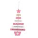 thumbnail image 2 of Accesorio Colgante De Navidad Adornos Colgantes Decoración Para Suministros De Fiesta Rosa, 2 of 3