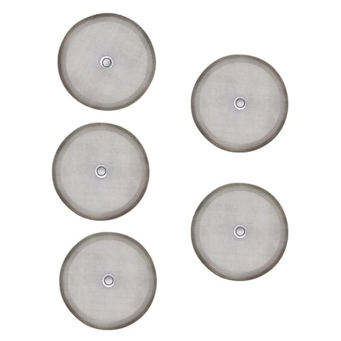 Magideal - Pantalla De S De Prensa Francesa De Material Acero Inoxidable, De De De Accesorios De Prensa Francesa, Reutilizable Para Cafeteras Y 5 Piezas