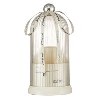 Ioensy - Organizador De Brochas De Maquillaje, Caja De Almacenamiento Con 7 Ranuras Para Tocador, Tocador De Escritorio