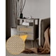thumbnail image 2 of Mesita de noche Veegle Rattan Gris, 2 of 3
