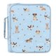 thumbnail image 1 of Carpeta SUNEE de 2 anillas, 50 cm, 500 hojas, azul con diseño de perro, 1 of 7