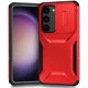 thumbnail image 3 of Funda Resistente para Samsung Galaxy S23 FE con Tapa Deslizante y Protección Militar Rojo, 3 of 6