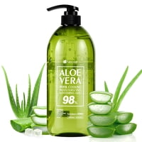 Gel De Aloe Vera Neclar 98% Para Aliviar Las Quemaduras Solares, 1000 Ml
