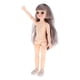 thumbnail image 2 of 28cm Ball Jointed Girl Doll Body DIY Flequillo De Pelo Liso Gris, 2 of 5