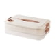 thumbnail image 1 of Contenedor De Almacenamiento De Alimentos Con Asas Y Tapas Para Carne, Snacks, Pasta, Doble, 1 of 3