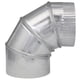 thumbnail image 1 of Codo de tubo de horno Imperial Manufacturing de acero galvanizado de 5 cm, 1 of 1