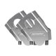 thumbnail image 2 of Universal Motocicleta Aluminio Manillar Barra Elevadora Soporte De Montaje Plateado 22 Mm, 2 of 5