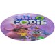 thumbnail image 1 of Mia y Codie Alfombra Redonda de Felpa Coral, Antideslizante, No Desprende Pelusas, Lavable y Duradera para Salón, Dormitorio y Habitación de Niños 60cm, 1 of 6