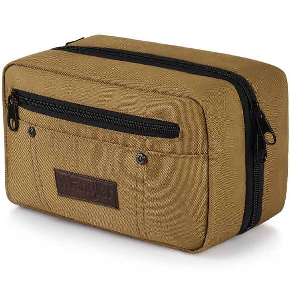 Neceser Wrangler para hombre, viaje, afeitado, kit Dopp Oxford