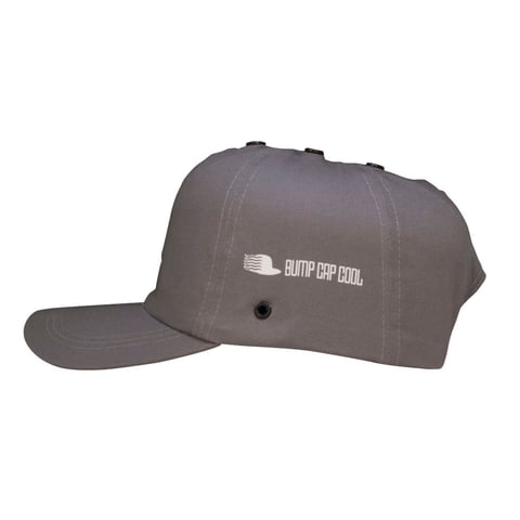 Steelpro - Jockey De Seguridad Isp Bump Cap Cool Gris Vicera Larga