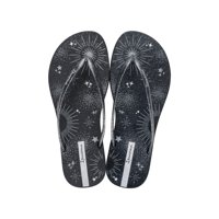 Sandalia Mujer Negro/Glitter Easy Mais Ipanema