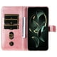 thumbnail image 3 of Funda con Cremallera para Xiaomi 13T Pro, Carcasa Cartera de Cuero PU con Soporte y Tarjetero, 3 of 6