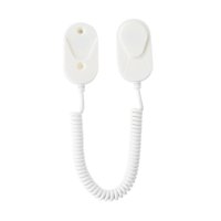 Bothyi - Soportes Magnéticos Para Control Remoto Con Resortes, Estables Para Pared De Vidrio, Color Blanco