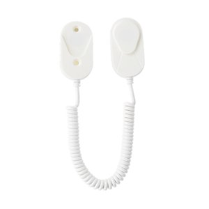 Bothyi - Soportes Magnéticos Para Control Remoto Con Resortes, Estables Para Pared De Vidrio, Color Blanco