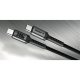 thumbnail image 3 of Cable de carga rápida USB-C a c antinudos 240w 1m Negro, 3 of 3