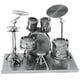 thumbnail image 1 of Rompecabezas de Metal Fascinations Metal Earth Set de Bateria, 1 of 3