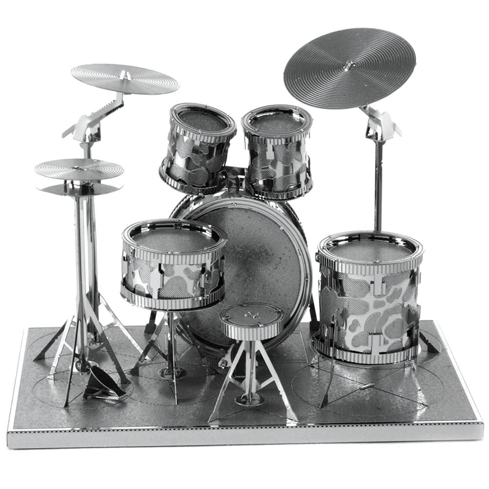 Rompecabezas De Metal Fascinations Metal Earth Set De Bateria