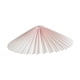 thumbnail image 4 of Pantalla De Lámpara Plisada, Elegante Cubierta De Luz Para Sala De Estar, Mesita De Noche, Cafetería, Rosa, 4 of 5