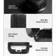 thumbnail image 3 of Carcasa Funda Ringke Para Buds 4 / 4 Pro Onyx Magnetic Gris, 3 of 8
