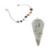 thumbnail image 1 of Péndulo Enchanted Jewelry 20 cm Piedra Lunar Arcoíris, 1 of 1