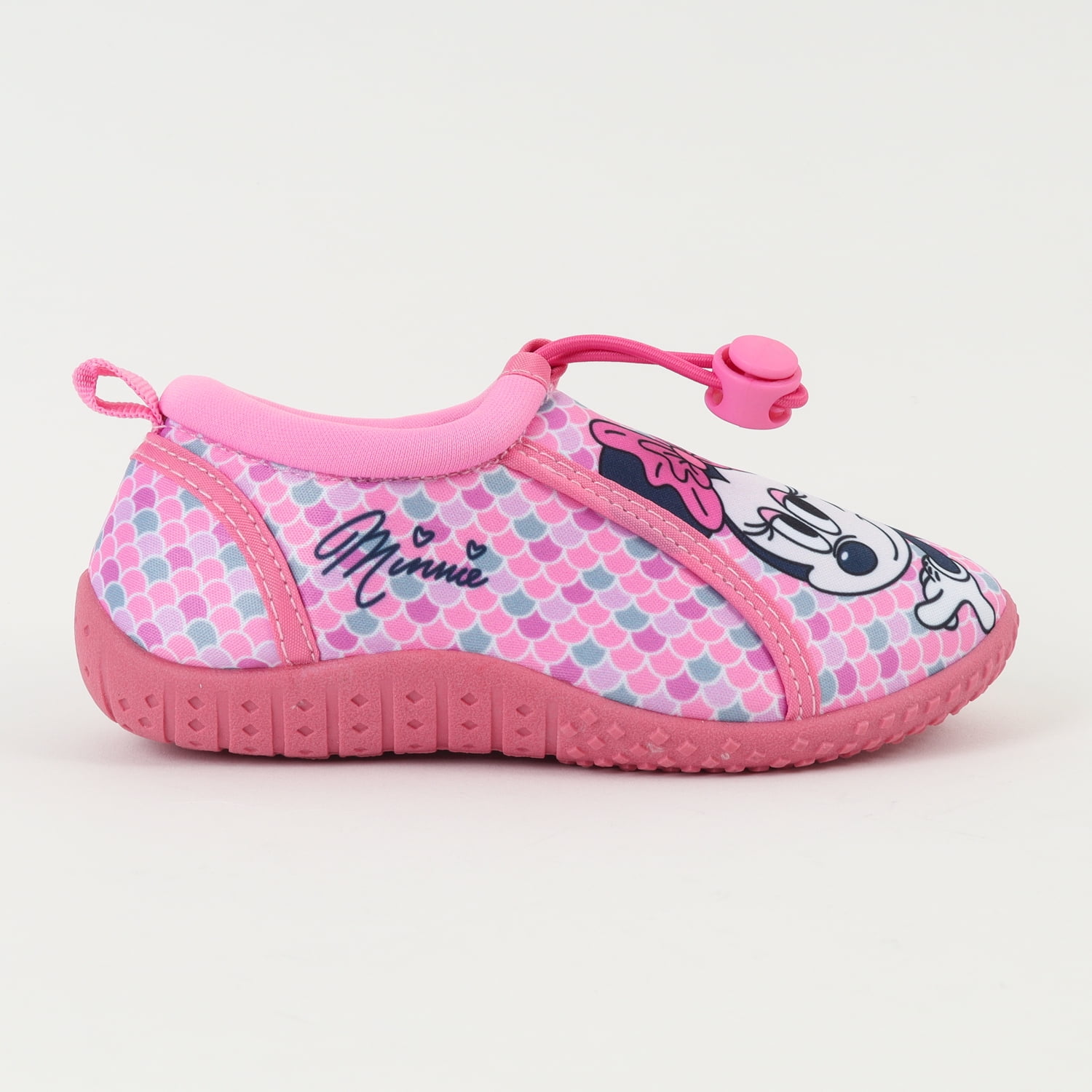 Zapato De Agua Niña Rosado Escamas Minnie Disney