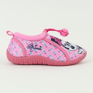 Zapato De Agua Niña Rosado Escamas Minnie Disney