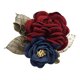 thumbnail image 2 of Estilo coreano Rose Flower Shawl Broche Pin Novio Ramillete de vino, 2 of 5