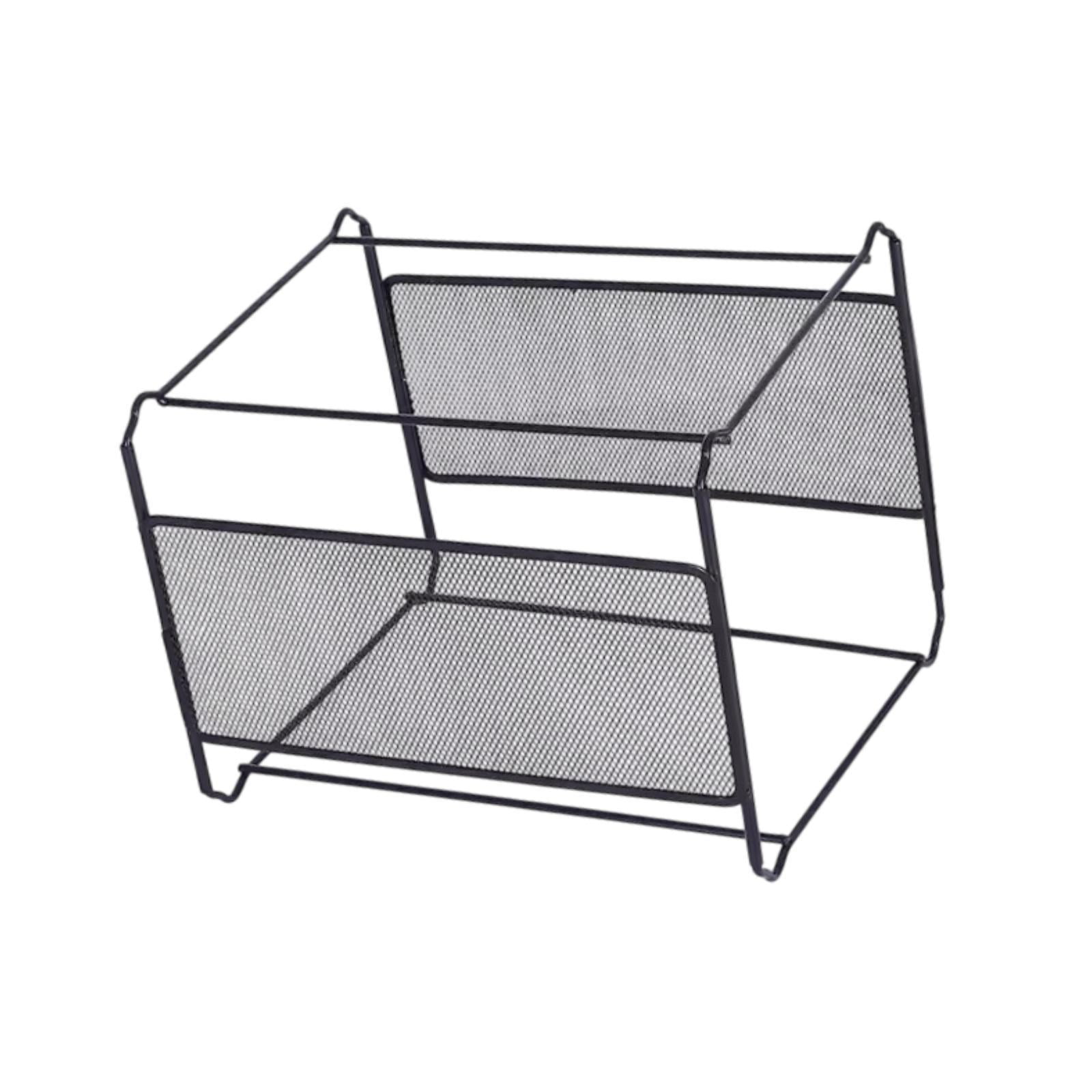 Ioensy - Archivador De Malla De Hierro, Archivador De Escritorio Multiusos Para Armario Escolar, Uso Doméstico, Tamaño Pequeño