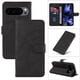 thumbnail image 2 of Funda tipo cartera con tapa para Google Pixel 10 Pro 5G con tarjetero, soporte y cubierta magnética Negro, 2 of 5