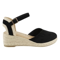 Sandalia Agua De Coco Cuña Negra