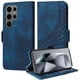 thumbnail image 1 of Carcasa FOXDOCK Samsung Galaxy S24 Ultra de cuero PU, diseño acolchado clásico, protección contra caídas y rayones, 1 of 5