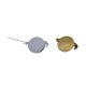 thumbnail image 1 of 50 Uds. Broche DIY Para Solapa, Alfileres De Seguridad, Base Redonda En Blanco, Cabujón, Parte Trasera Mixta, 1 of 4