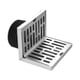 thumbnail image 2 of Drenaje de Suelo Lateral de Pared, Drenaje Lateral, Ahorro de Espacio, Drenaje Horizontal de 90 Grados para Tubería de PVC para Balcón, Baño Y Cocina. para tubería de 75 mm, 2 of 5