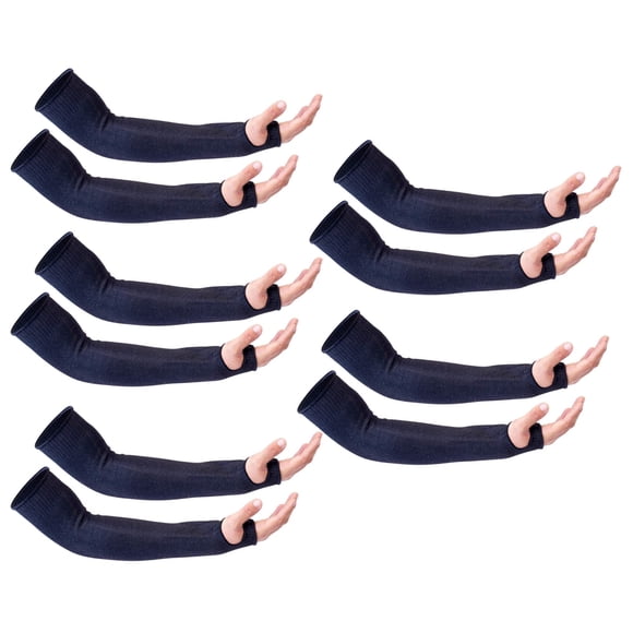 Manguitos protectores para brazos CAWANFLY de nivel 5 resistentes a cortes (5 pares)