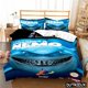 thumbnail image 1 of x2136 Bed SheetsFinding Nemo Cartoon Bedding Set Beautiful Coral Marine Fish Print Duvet Cover Set Home Textile For Kids Adult Bedroom 3-Piece Bedding Set (1 Duvet Cover + 2 Pillow Shams) nj2136, 1 of 5