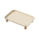 thumbnail image 1 of Estante Dispensador De Comida Para Mascotas Con Soporte Elevado, Lavable, Para Gatos, Color Blanco, 1 of 5