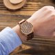 thumbnail image 4 of Reloj de madera MUJUZE Wood para hombre hecho a mano ligero, 4 of 9