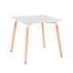 thumbnail image 1 of Mesa Comedor Eames Cuadrada Blanca 80x80, 1 of 3
