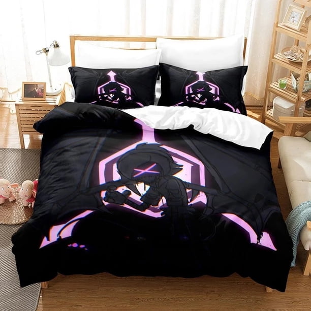 Fashion ing Murder Drones Bedding Setthree-piece set Adult Kid Bedroom Duvet cover Sets Home Textiles Bed Sheets