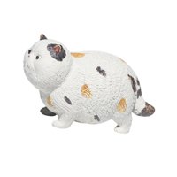 Magideal - Mini Escultura De Gato De Arcilla De Cerámica, Mascota De Té En Miniatura, Hermosa Artesanía Para Regalo De Inauguración De La Casa, Accesorios Decora