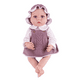 thumbnail image 1 of Muñeca Bebe Reborn Juguete Realista 55cm con Accesorios Mora, 1 of 8