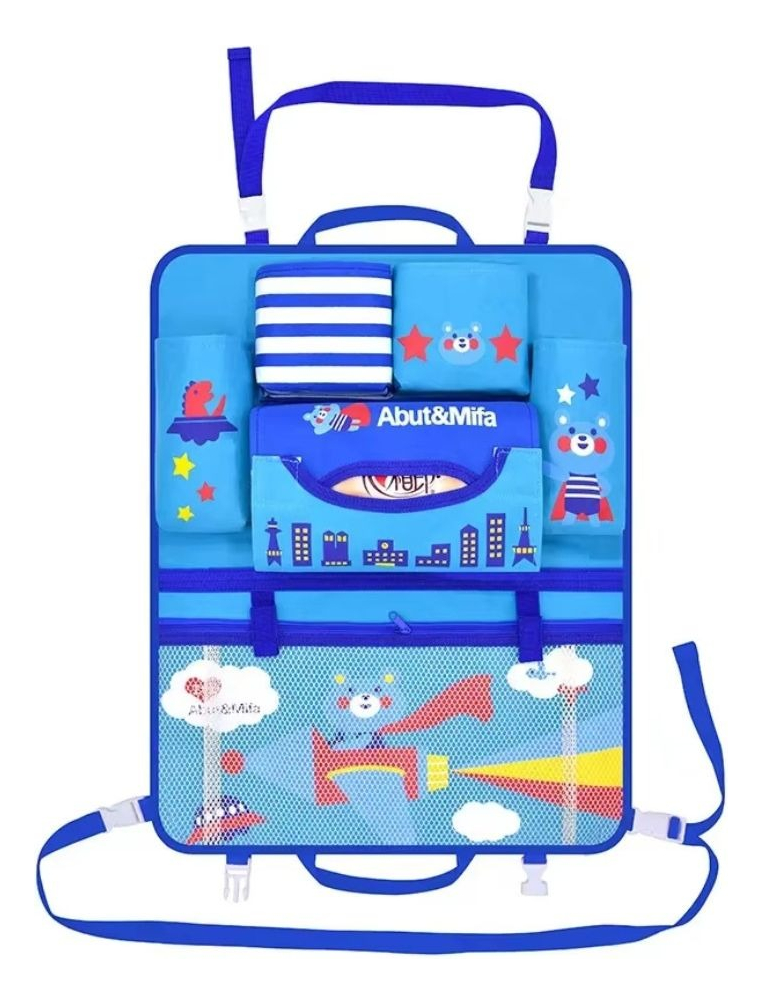 Genérico - Organizador De Asiento Trasero Para Coche Impermeable Lau