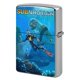 thumbnail image 1 of Subnautica-theme Copper Metal Lighter Shell, Premium Replacement Refillable Lighter Case with Durable Metal Construction, Compatible with Zippo and Most Standard Lighter Models, 1 of 6