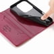 thumbnail image 3 of Funda Tipo Cartera de Cuero Sintético para XIAOMI POCO F6 Bloqueo RFID, con Ranuras para Tarjetas y Bolsillo para Efectivo, Cierre Magnético Fuerte Rojo, 3 of 4